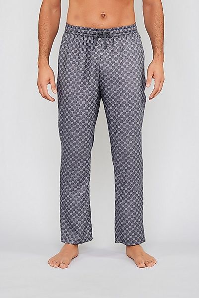 JOOP! Pyjamahose Relax Baumwoll-Viskose-Mix, Cornflower-Design, Regular Fit günstig online kaufen