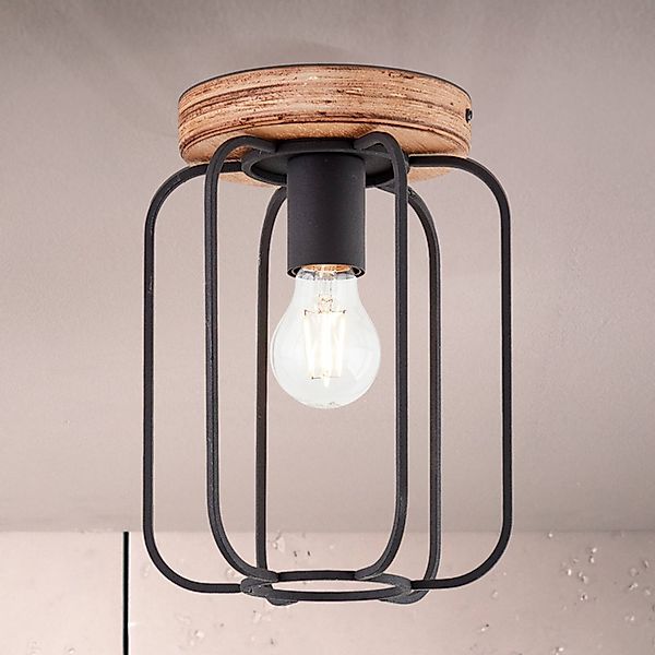 Deckenleuchte Tosh mit FSC-zertifiziertem Holz günstig online kaufen