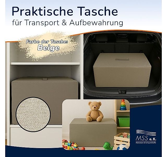 Klappmatratze Klappmatratze Neo, MSS e.K., 15 cm hoch, abnehmbarer Bezug günstig online kaufen