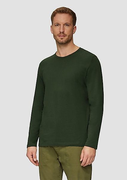 s.Oliver Langarmshirt mit Rundhalsausschnitt günstig online kaufen