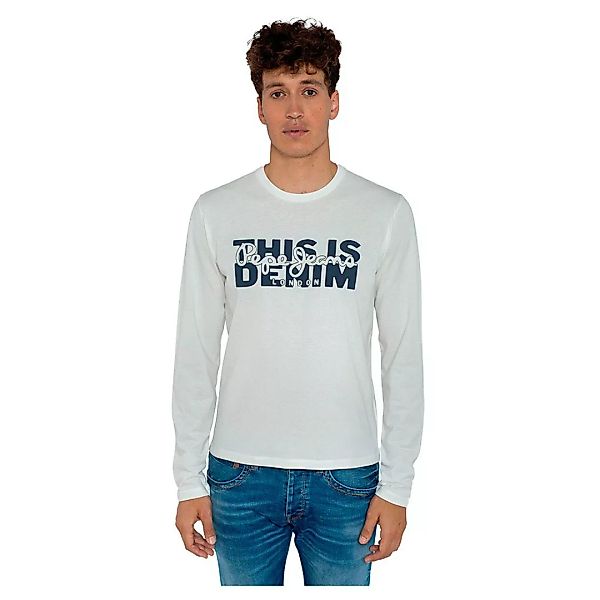 Pepe Jeans Allan Langarm-t-shirt 2XL Off White günstig online kaufen
