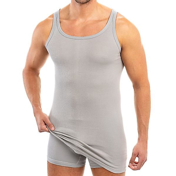 HERMKO Unterhemd 3007 extralanges Herren Unterhemd günstig online kaufen