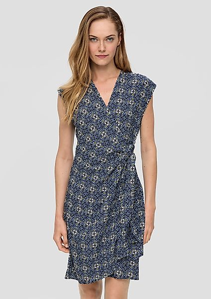 s.Oliver Minikleid Viskose-Kleid im Relaxed Fit günstig online kaufen