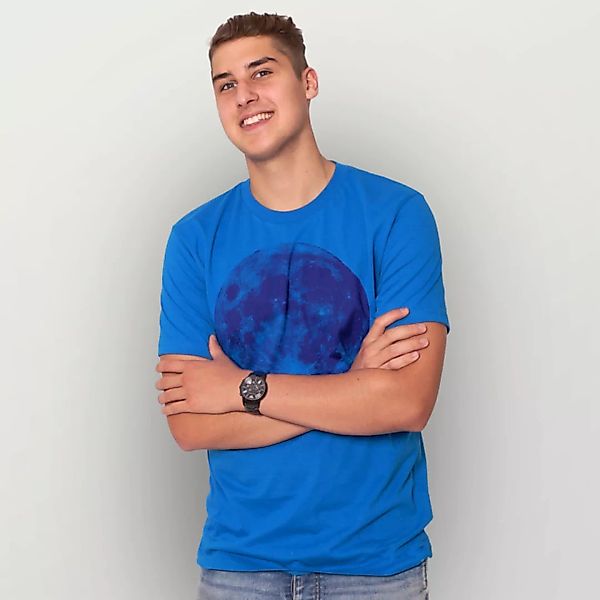 "Supermond" Männer-t-shirt günstig online kaufen