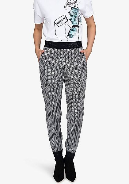 Sportalm Kitzbühel Röhrenhose mit Alloverprint günstig online kaufen