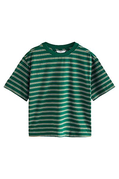 Next T-Shirt Langarmshirt Rundhalsausschnitt 100 % Baumwolle günstig online kaufen