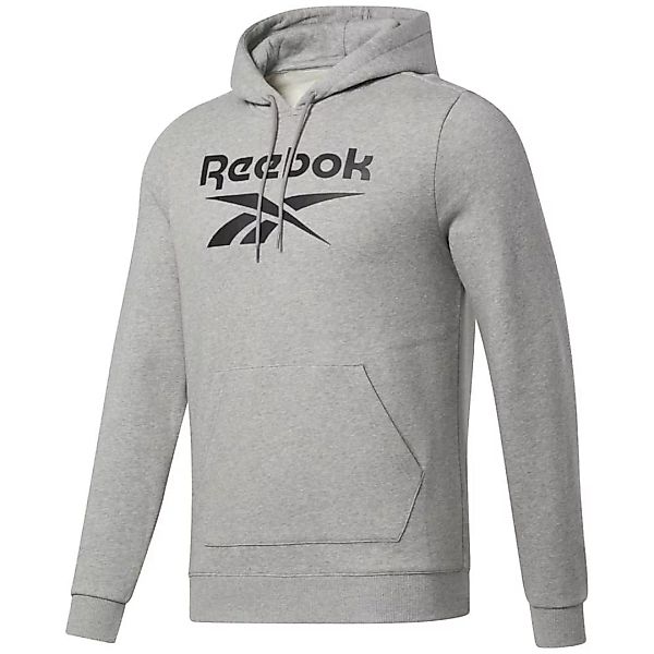 Reebok Ri Fleece Over The Head Bl Sweatshirt 2XL Medium Grey Heather / Blac günstig online kaufen