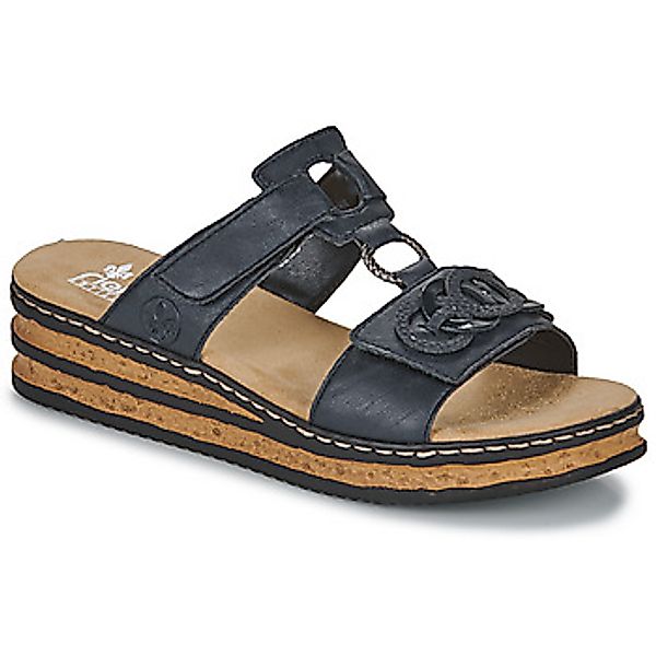 Rieker Pantolette, Plateau, Sommerschuh, Schlappen mit günstig online kaufen