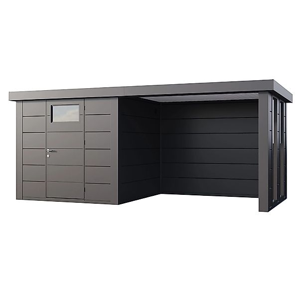 Gerätehaus Classico 2424 Lounge S Rechts Fenster 522 x 238 cm Anthrazit günstig online kaufen