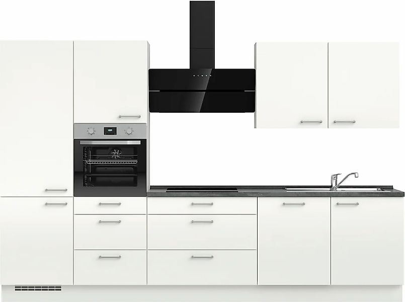 nobilia Küchenzeile ""Laser II", Ausrichtung wählbar, Breite 330 cm" vormon günstig online kaufen