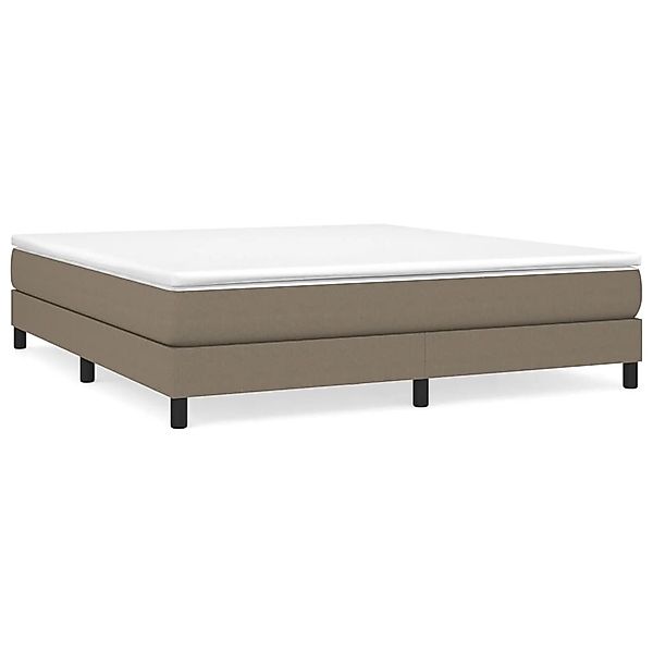 furnicato Bett Bettgestell ohne Matratze Taupe günstig online kaufen