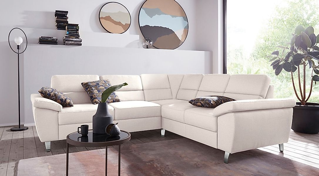 sit&more Ecksofa »Sorano L-Form«, wahlweise mit Bett- und Relaxfunktion, in günstig online kaufen