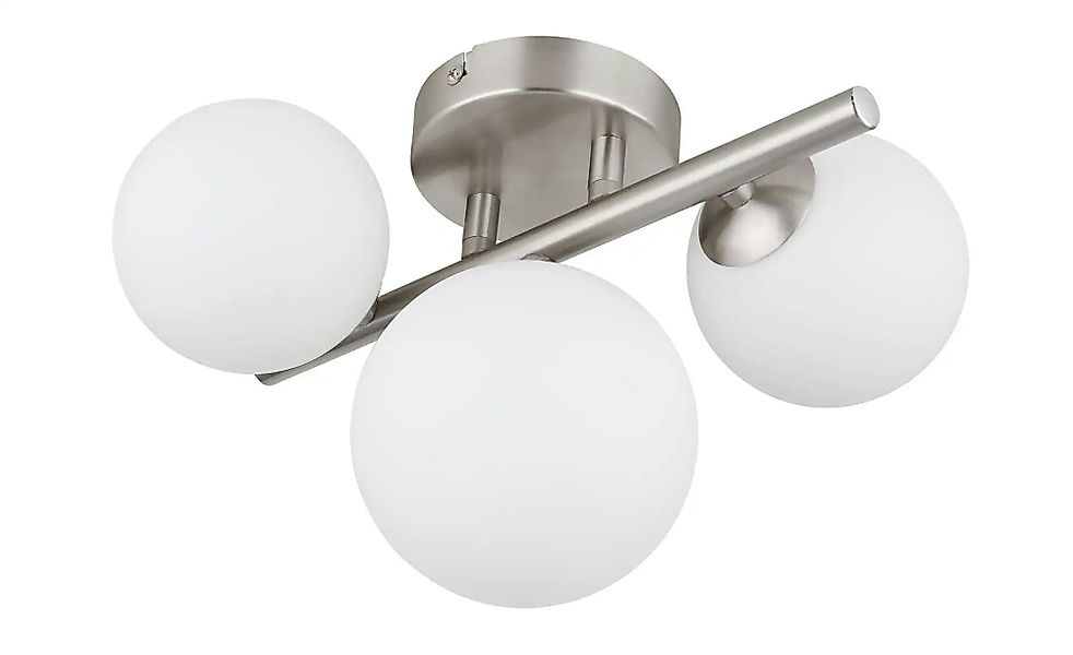 Globo Lighting Deckenleuchte  Riha ¦ silber ¦ Maße (cm): B: 28,5 H: 20,5 T: günstig online kaufen