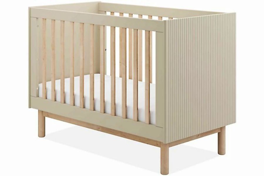 Konsimo Babybett LOTTI Gitterbett, Kinderbett, hergestellt in der EU, handg günstig online kaufen