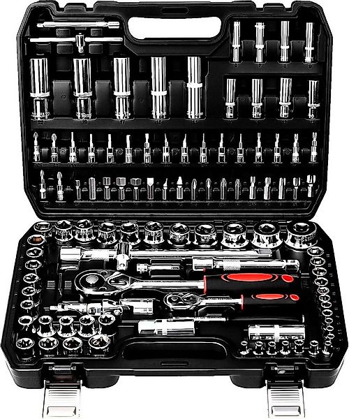 TLGREEN Steckschlüssel 108-teilig Werkzeugkoffer,Cr-V Ratschenschlüssel Set günstig online kaufen