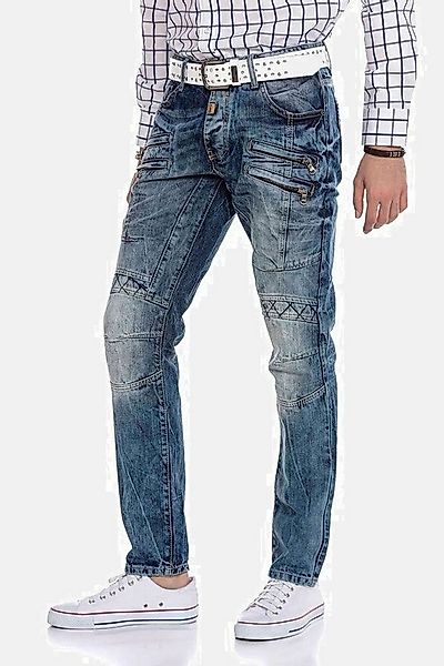 Cipo & Baxx 5-Pocket-Jeans Jeans mit markanten Ziernähten, CD-510 günstig online kaufen