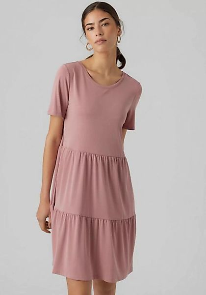 Vero Moda Jerseykleid VMFILLI CALIA SS SHORT DRESS günstig online kaufen