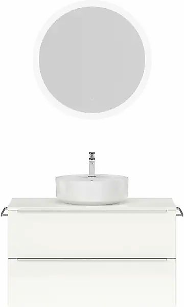 nobilia® Badmöbel-Set »Alvene« vormontiert, mit Soft-Close, 2 Stk. tlg. günstig online kaufen