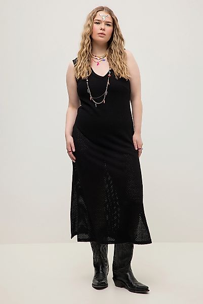 Studio Untold Midikleid Netzkleid Midilänge Loose günstig online kaufen