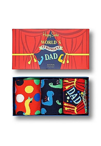 Happy Socks Freizeitsocken Happy Socks FATHER´S DAY SOCKS GIFT SET 3PACK XF günstig online kaufen