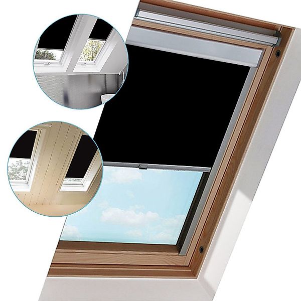 Dachfensterrollo Verdunkelungsrollo Dachfensterrollo Thermo-Rollo für GGL günstig online kaufen