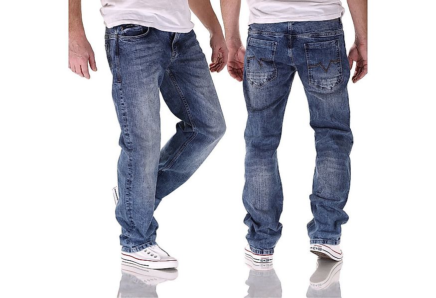 Big Seven Comfort-fit-Jeans Big Seven Morris Medium Blue Comfort Fit Herren günstig online kaufen
