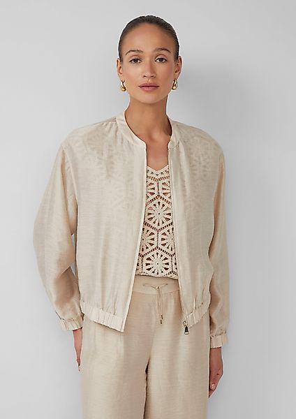 s.Oliver BLACK LABEL Funktionsjacke Leinenmix-Blouson im günstig online kaufen