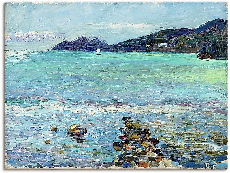 Artland Wandbild »Rapallo, Blick auf Portofino. Um 1906«, Meer Bilder, (1 S günstig online kaufen