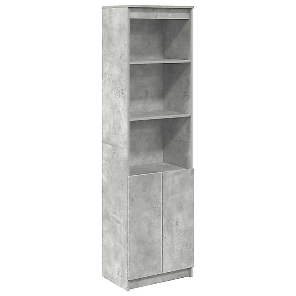 vidaXL Highboard Highboard Betongrau 50x35x180 cm günstig online kaufen