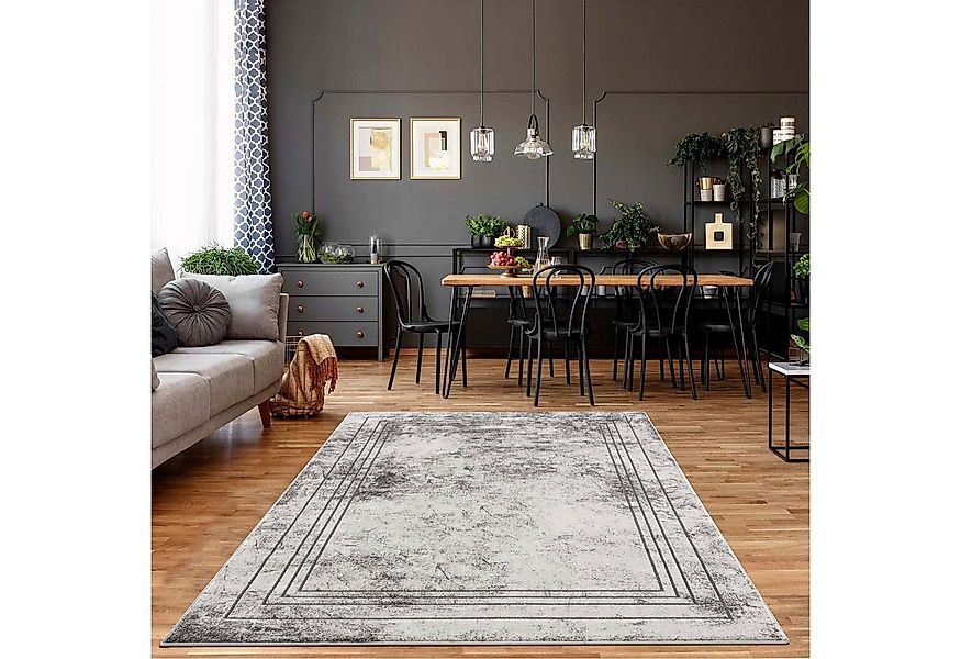 Carpet City Teppich Noa 9341, rechteckig, Höhe: 11 mm, Läufer, Kurzflor, Mo günstig online kaufen