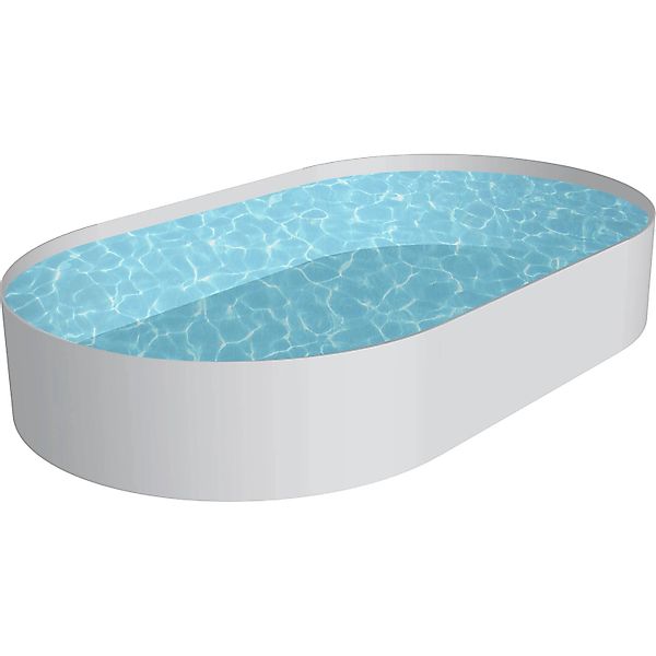 Summer Fun Stahlwand Pool Fernando Ovalform 800 cm x 420 cm x 120 cm günstig online kaufen