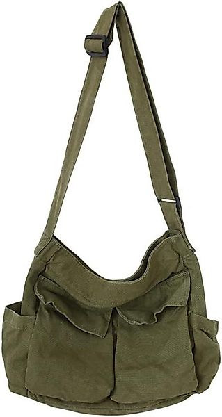 LuxusKollektion Messenger Bag TIAASTAP Vintage Canvas günstig online kaufen