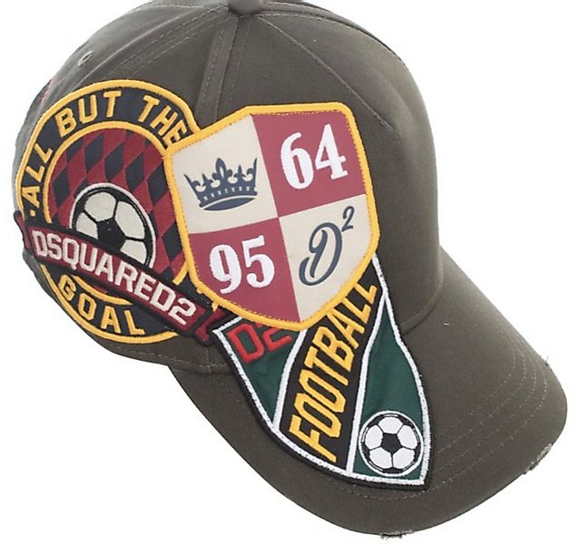 Dsquared2 Baseball Cap Basebalkappe Icon Football Multi Patch Baseballcap C günstig online kaufen