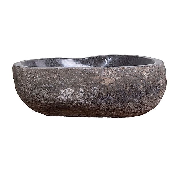 tinkaro Waschbecken Donau Flussstein Stein Natur (1-St) günstig online kaufen