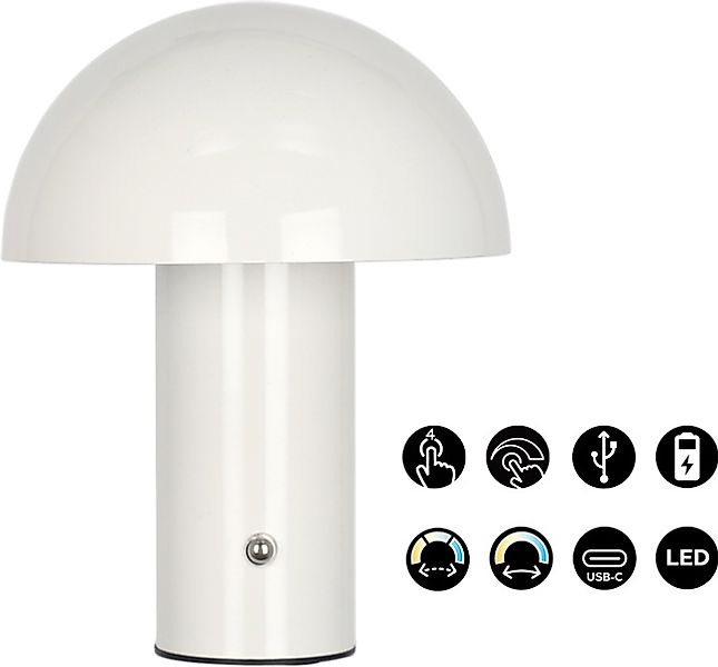 s.Oliver LED Tischleuchte »Hillu« LED-Modul 1 Stk. warmweiß - kaltweiß stuf günstig online kaufen