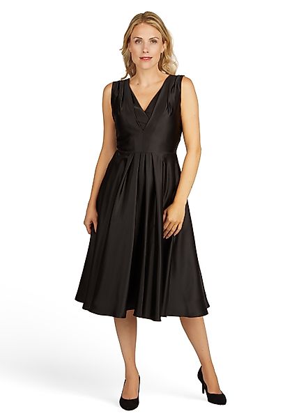 Kleo Abendkleid (1-tlg) Elegant schimmernder Satinstoff günstig online kaufen