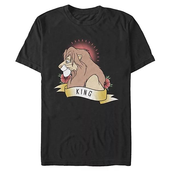 Disney - Der König der Löwen - Simba King - Männer T-Shirt günstig online kaufen