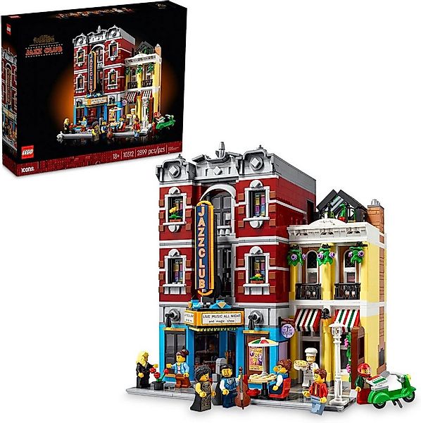 LEGO® Icons - Jazzclub Modular Builing (10312) Konstruktions-Spielset, (LEG günstig online kaufen