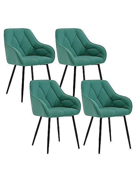 Woltu 4-Fußstuhl (Set, 4 St), Esszimmerstühle günstig online kaufen