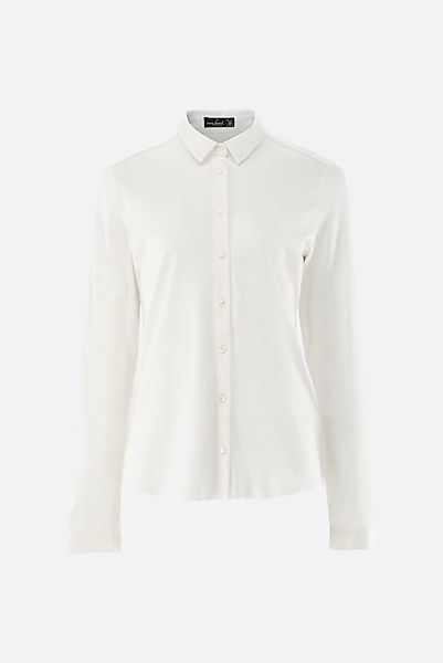 Hemdbluse aus Jersey tailliert günstig online kaufen