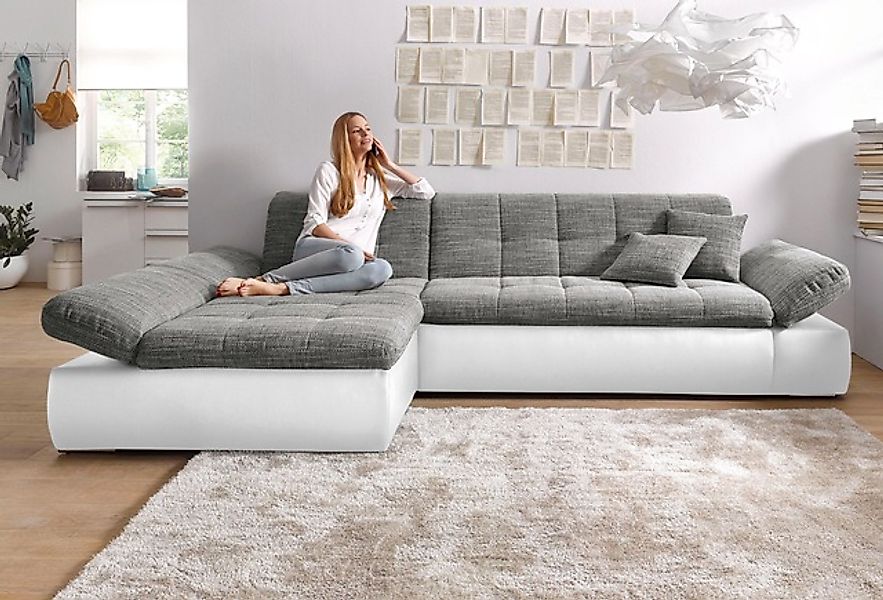 DOMO collection Ecksofa »Moric, L-Form, XXL-Sofa - Breite 300cm, viel Platz günstig online kaufen