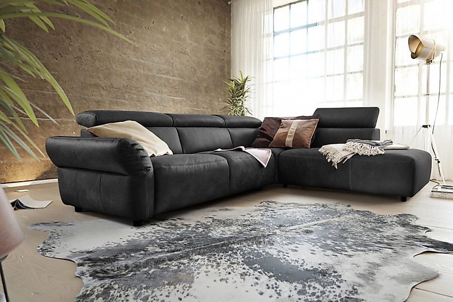 KAWOLA Ecksofa RISO, Couch L-Form rechts günstig online kaufen