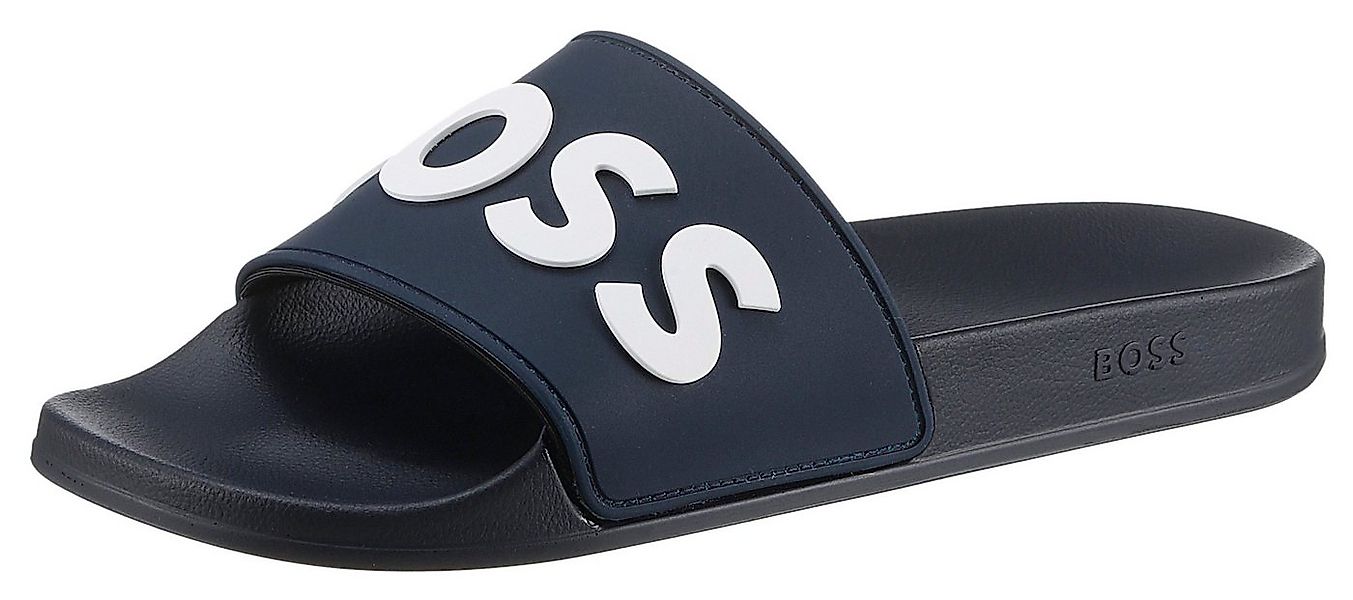 BOSS Kirk Slide Badepantolette, Sommerschuh, Poolslides, Schlappen, mit BOS günstig online kaufen