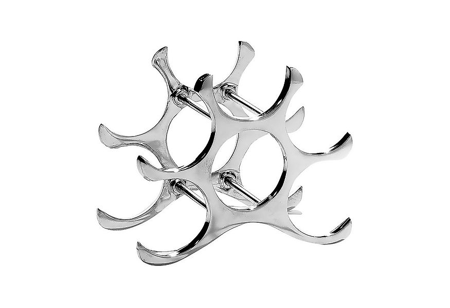 Kobolo Weinregal Flaschenhalter CIRCLE aus Metall für 6 Flaschen günstig online kaufen