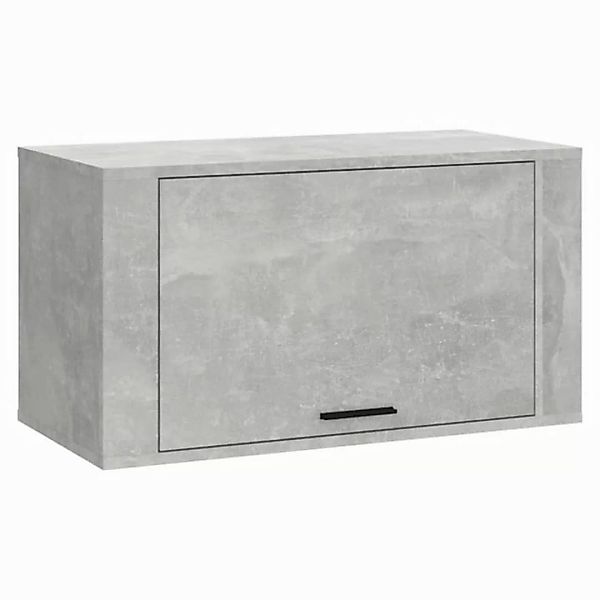 vidaXL Schuhschrank Wand-Schuhschrank Betongrau 70x35x38 cm Spanplatte günstig online kaufen