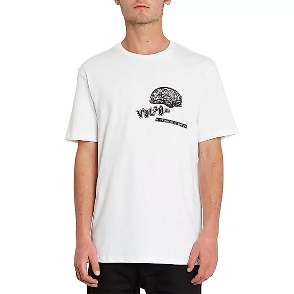 Volcom Cosmogramma Basic Kurzärmeliges T-shirt S White günstig online kaufen