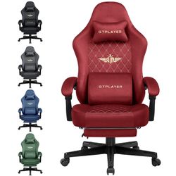 GTPLAYER Gaming-Stuhl Stoff Gaming Chair Ergonomisch günstig online kaufen