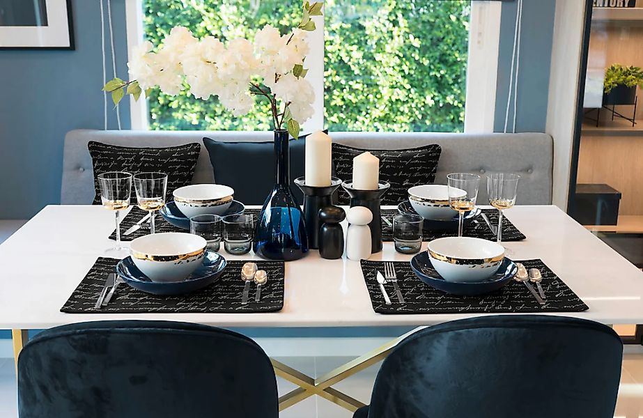 Adam Platzset "Scribble" GOTS organic,zertifiziert durch CERES 0242,Made in günstig online kaufen