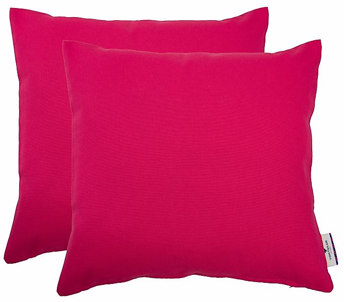 TOM TAILOR HOME Dekokissen Dove, unifarben, Kissenhüllen ohne Füllung, 2er günstig online kaufen