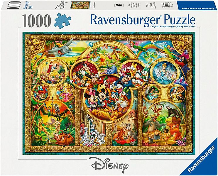 Ravensburger Puzzle Disney Classics, Die schönsten günstig online kaufen